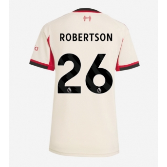 Liverpool Andrew Robertson #26 Maglia Gara Trasferta Repliche 2025-26 Donna Maniche Corte